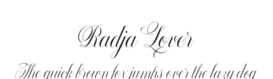 Radja Lover by Alit Design — Script Handwritten Font — thumbnail 1