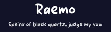Raemo by wepfont.com — Script Handwritten Font — thumbnail 2