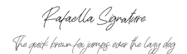 Rafaella Signature by Letterena Studios — Script Handwritten Font — thumbnail 1