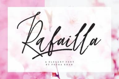 Rafailla Script Font by Mindtype Co. — Script Handwritten Font — thumbnail 1