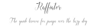 Raffiator by Moriztype — Script Handwritten Font — thumbnail 1