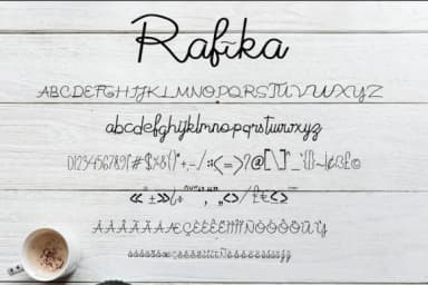 Rafika Font by miwbiedesign — Script Handwritten Font — thumbnail 4