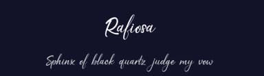 Rafiosa by Gilar Studio — Script Handwritten Font — thumbnail 2