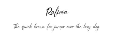 Rafiosa by Gilar Studio — Script Handwritten Font — thumbnail 1