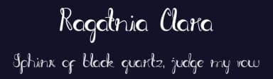 Ragatnia Clara by weknow — Script Handwritten Font — thumbnail 2