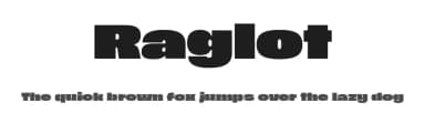 Raglot by Bring to Type — Sans Serif Font — thumbnail 1