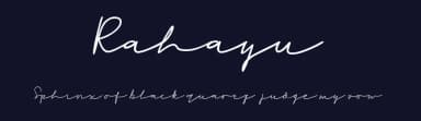 Rahayu by Sronstudio — Script Handwritten Font — thumbnail 2