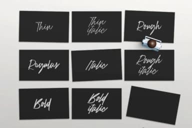 Raidden Family Font by motokiwo — Script Handwritten Font — thumbnail 6