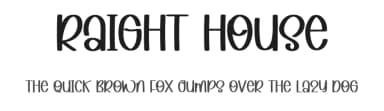 Raight House by Inermedia Studio — Script Handwritten Font — thumbnail 1