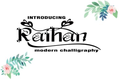 Raihan Font by AsaharStudio — Script Handwritten Font — thumbnail 1