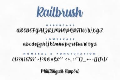 Rail Brush Font by Typia Nesia — Script Handwritten Font — thumbnail 5