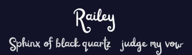 Railey by Type Fairy — Script Handwritten Font — thumbnail 2