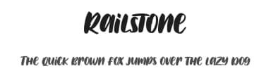Railstone by Maulana Creative — Script Handwritten Font — thumbnail 1