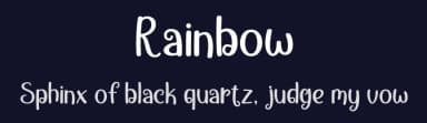 Rainbow by Danil Studio — Script Handwritten Font — thumbnail 2