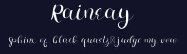 Rainray by Edric Studio — Script Handwritten Font — thumbnail 2
