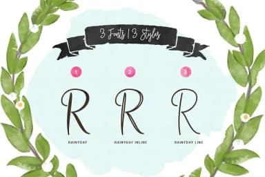 Rainy Day Font by Ian Mikraz — Script Handwritten Font — thumbnail 2