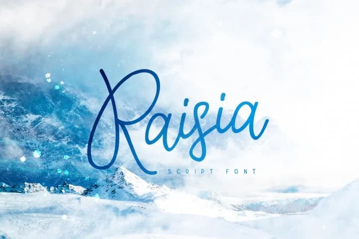 Raisia Font by ChekArt — Script Handwritten Font