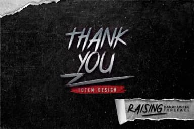 Raising Font by Totem Design Studio — Script Handwritten Font — thumbnail 9
