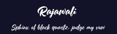 Rajawali by Letternun — Script Handwritten Font — thumbnail 2