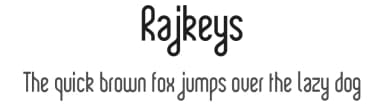 Rajkeys by Benoît Sjöholm — Sans Serif Font — thumbnail 1