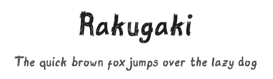 Rakugaki by Born2paradise Studio — Script Handwritten Font