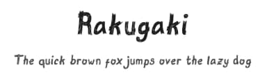Rakugaki by Born2paradise Studio — Script Handwritten Font — thumbnail 1