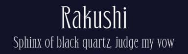 Rakushi by Kulokale Studio — Serif Font — thumbnail 2