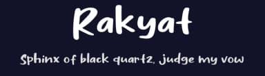 Rakyat by Khurasan — Script Handwritten Font — thumbnail 2