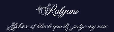 Ralgani by Eknoji Studio — Script Handwritten Font — thumbnail 2