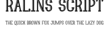 Ralins Script by Calligraphy Fonts — Script Handwritten Font — thumbnail 1