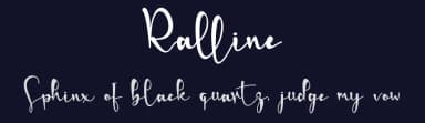 Ralline by Harjuno Kristanto — Script Handwritten Font — thumbnail 2