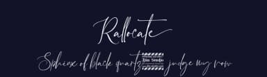 Rallocate by Din Studio — Script Handwritten Font — thumbnail 2
