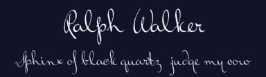 Ralph Walker by Intellecta Design — Script Handwritten Font — thumbnail 2