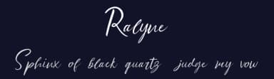 Ralyne by Mindtype Co. — Script Handwritten Font — thumbnail 2