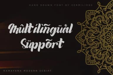 Ramayana Font by SayStudio — Script Handwritten Font — thumbnail 2