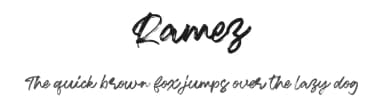Ramez by StringLabs Creative Studio — Script Handwritten Font — thumbnail 1