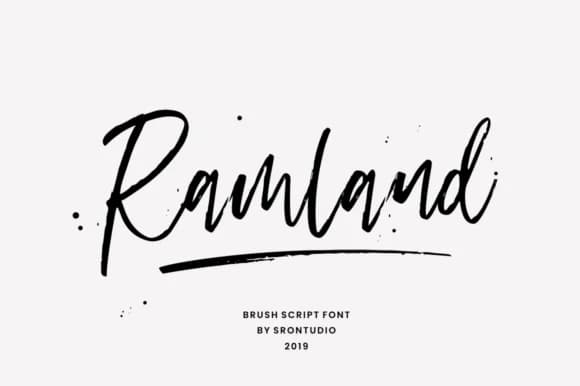Ramland Font by Sronstudio — Serif Font