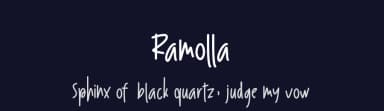 Ramolla by Fillo Graphic — Script Handwritten Font — thumbnail 2