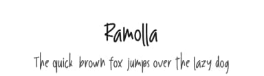 Ramolla by Fillo Graphic — Script Handwritten Font — thumbnail 1