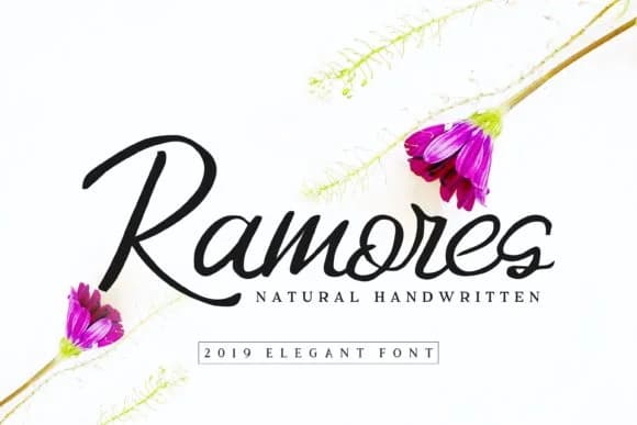 Ramores Font by aksarangga — Script Handwritten Font