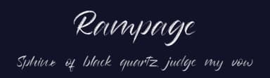 Rampage by JunCreative — Script Handwritten Font — thumbnail 2