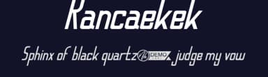 Rancaekek by NihStudio — Sans Serif Font — thumbnail 2
