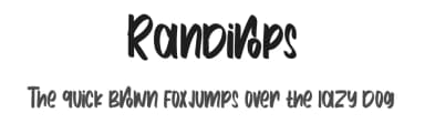 Randirops by Maulana Creative — Script Handwritten Font — thumbnail 1