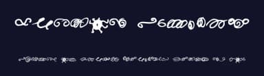 Random Swirls by David Ireland — Dingbats Font — thumbnail 2