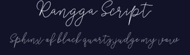 Rangga Script by WDfont — Script Handwritten Font — thumbnail 2