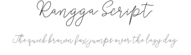 Rangga Script by WDfont — Script Handwritten Font — thumbnail 1
