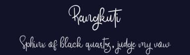 Rangkuti by Yan Studio — Script Handwritten Font — thumbnail 2