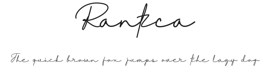 Rantca by Skala Studio — Script Handwritten Font — preview 1
