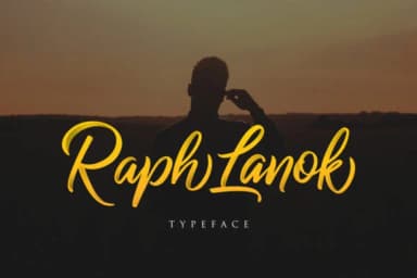 Raph Lanok Font by Alit Design — Script Handwritten Font — thumbnail 1