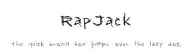 RapJack by Pizzadude — Script Handwritten Font — thumbnail 1